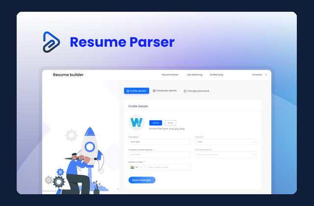 Resume Parser for Wow Labz