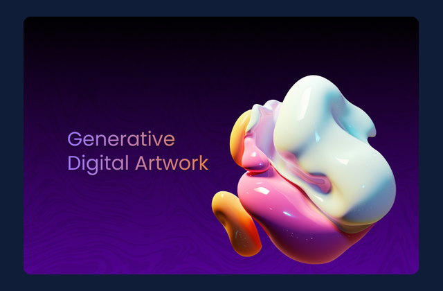 Generative Digital Artwork for Wow Labz