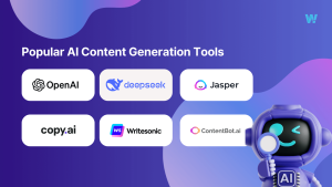 Popular AI Content generation tools