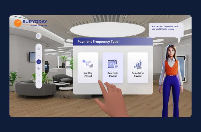 Metaverse Lounges for Suryoday Bank